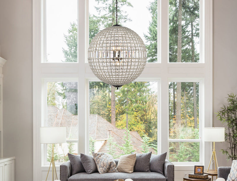 media image for Olivia 8 Light Chandelier Urban Classic 1205G36Db Rc 15 242