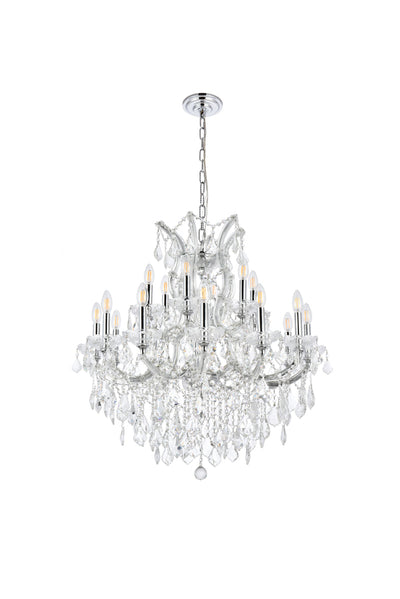 product image for Maria Theresa 19 Light Chandelier Elegant Lighting 2800D30C Gt Rc 27 24