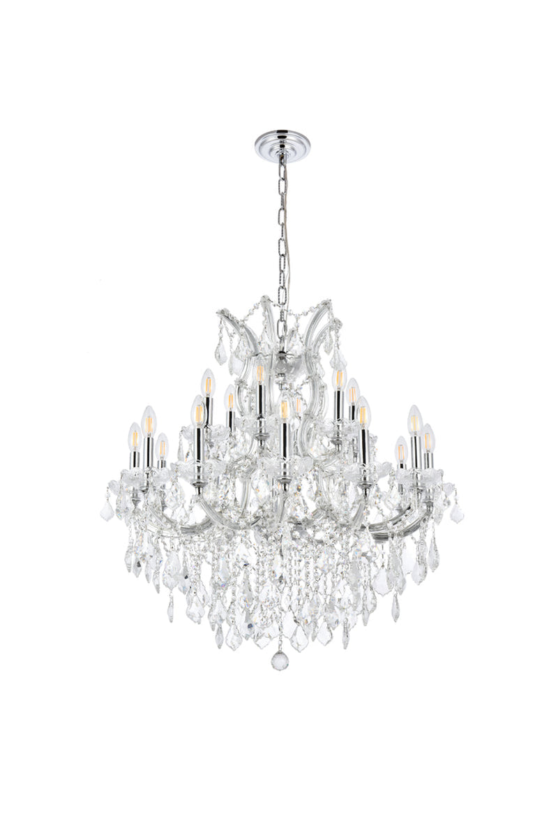 media image for Maria Theresa 19 Light Chandelier Elegant Lighting 2800D30C Gt Rc 27 248