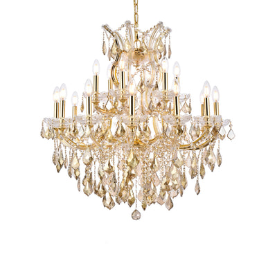 product image for Maria Theresa 19 Light Chandelier Elegant Lighting 2800D30C Gt Rc 8 39