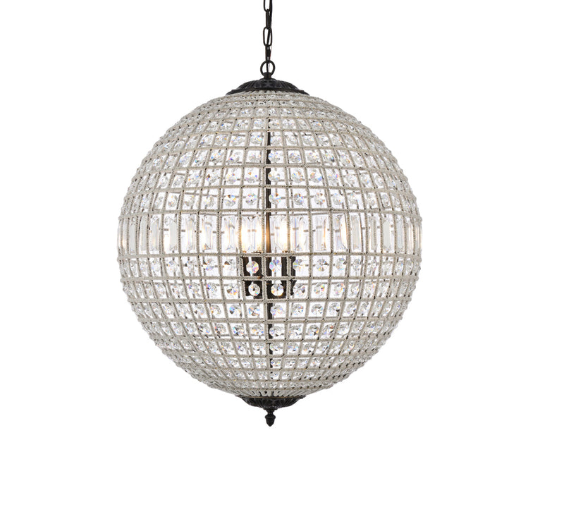 media image for Olivia 5 Light Chandelier Urban Classic 1205D24Fg Rc 4 218
