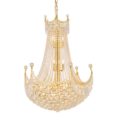 product image for Corona 24 Light Chandelier Elegant Lighting Value V8949D30C Rc 4 13