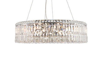 product image for Maxime 12 Light Chandelier Elegant Lighting Value V2031D20C Rc 15 70