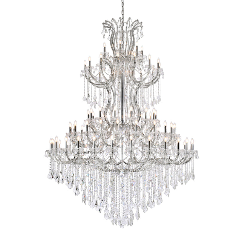media image for Maria Theresa 85 Light Chandelier Elegant Lighting 2800G96C Gt Rc 6 210