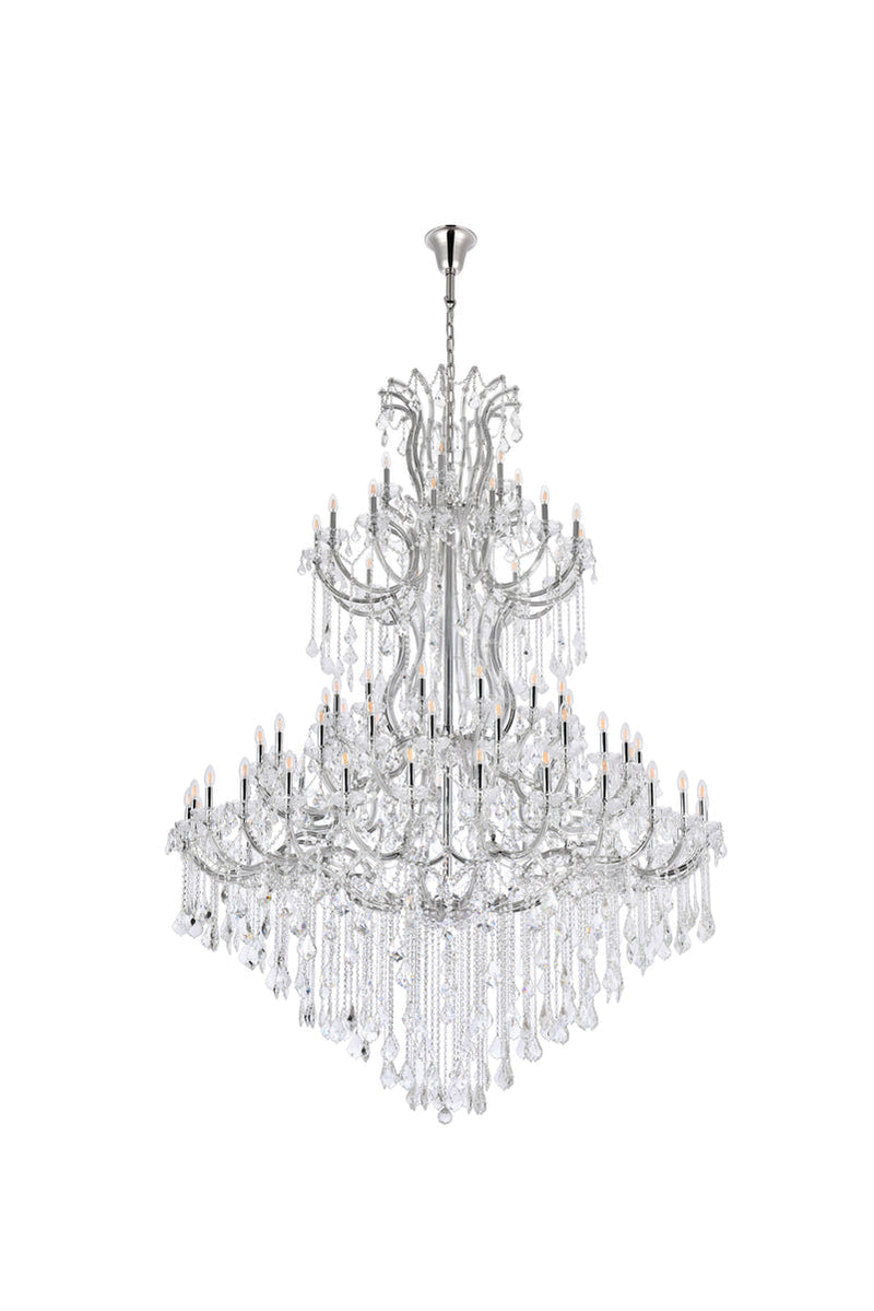 media image for Maria Theresa 85 Light Chandelier Elegant Lighting 2800G96C Gt Rc 22 21
