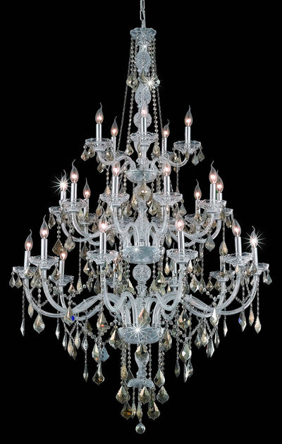 product image of Verona 25 Light Chandelier Elegant Lighting Value V7825G43C Gt Rc 1 52