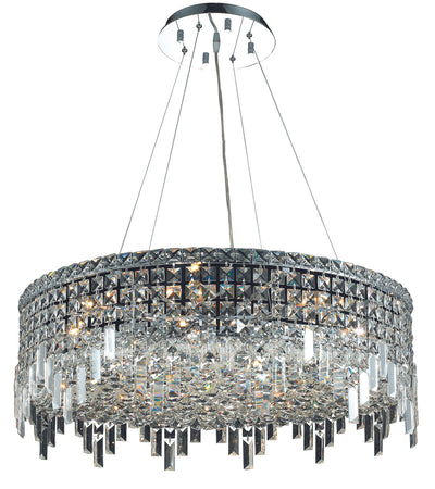 product image for Maxime 12 Light Chandelier Elegant Lighting Value V2031D20C Rc 7 36