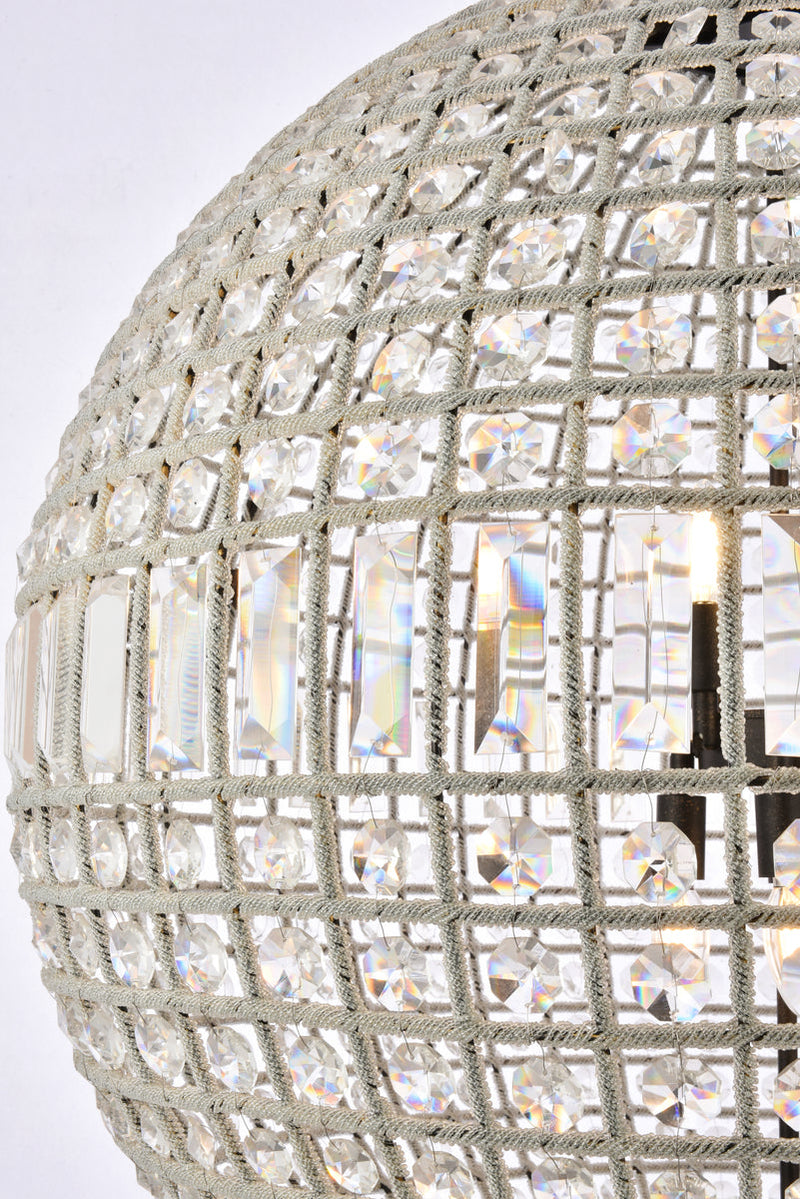 media image for Olivia 8 Light Chandelier Urban Classic 1205G36Db Rc 9 235