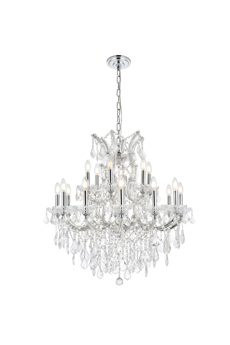 media image for Maria Theresa 19 Light Chandelier Elegant Lighting 2800D30C Gt Rc 2 20