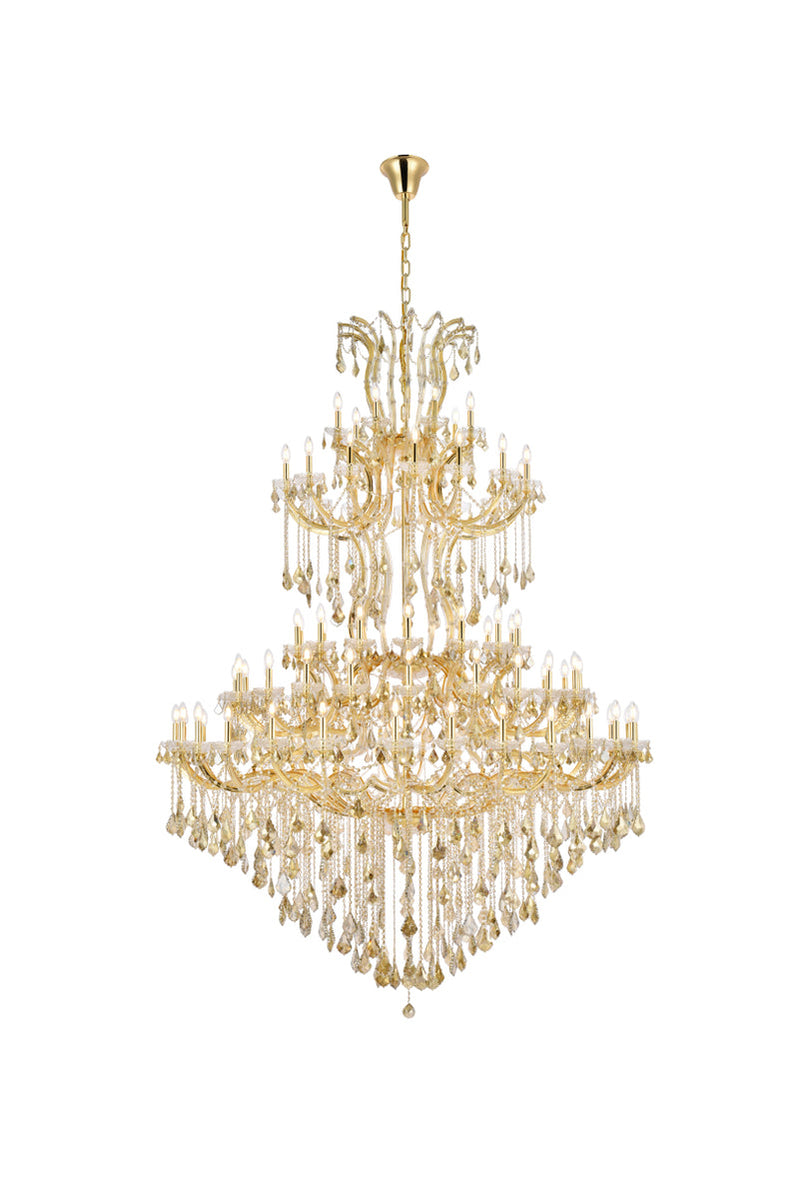 media image for Maria Theresa 85 Light Chandelier Elegant Lighting 2800G96C Gt Rc 3 26