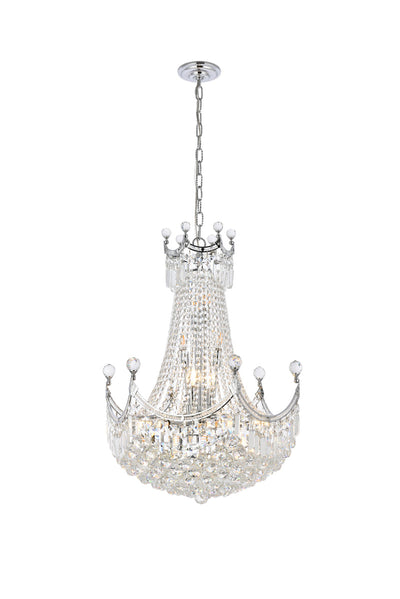 product image of Corona 15 Light Chandelier Elegant Lighting Value V8949D24C Rc 1 574