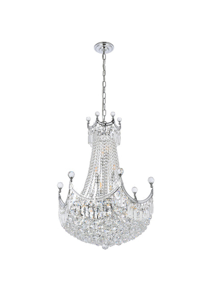 product image for Corona 15 Light Chandelier Elegant Lighting Value V8949D24C Rc 11 59