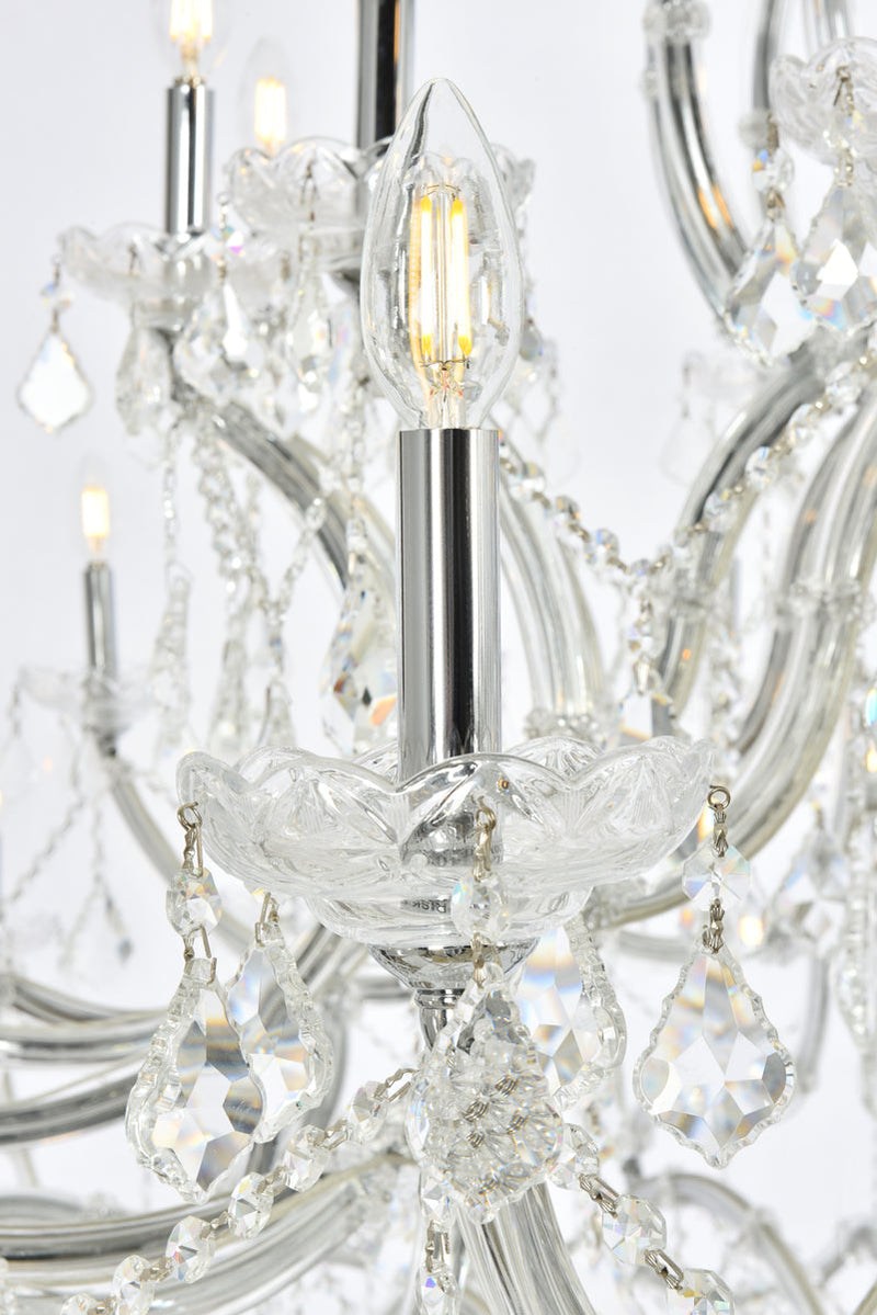 media image for Maria Theresa 84 Light Chandelier Elegant Lighting 2800G120C Rc 7 210