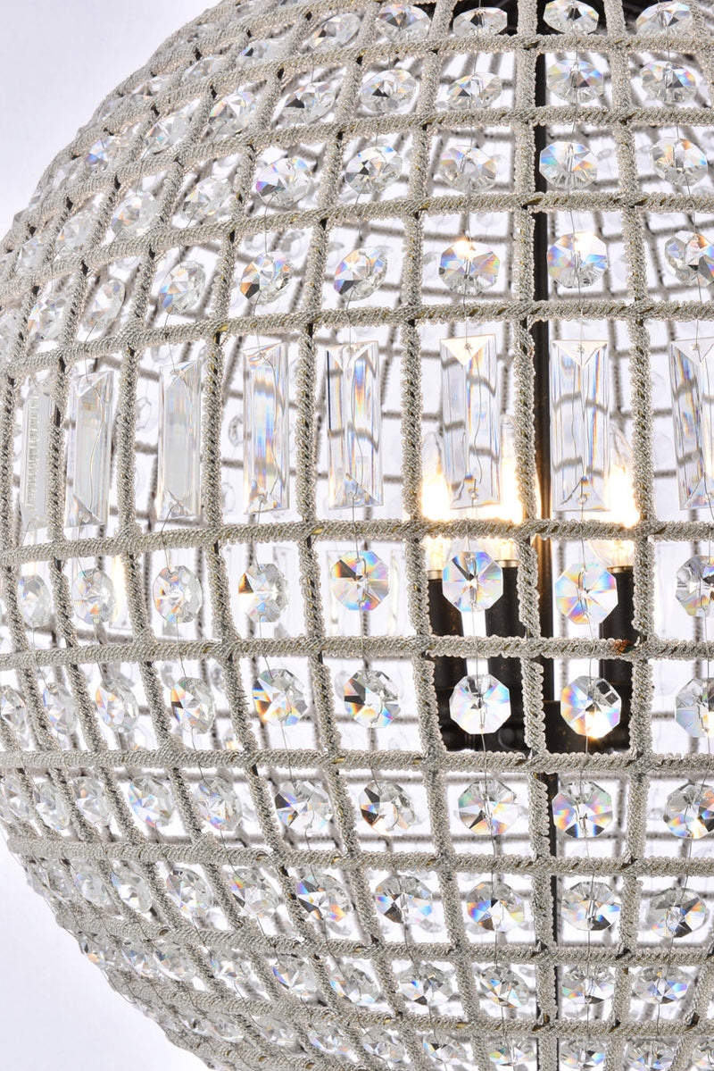 media image for Olivia 5 Light Chandelier Urban Classic 1205D24Fg Rc 8 269