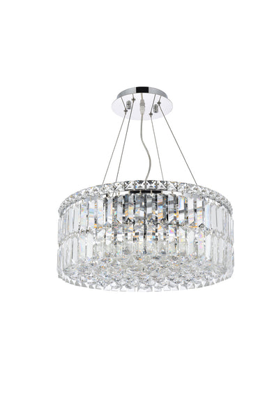 product image for Maxime 12 Light Chandelier Elegant Lighting Value V2031D20C Rc 34 32