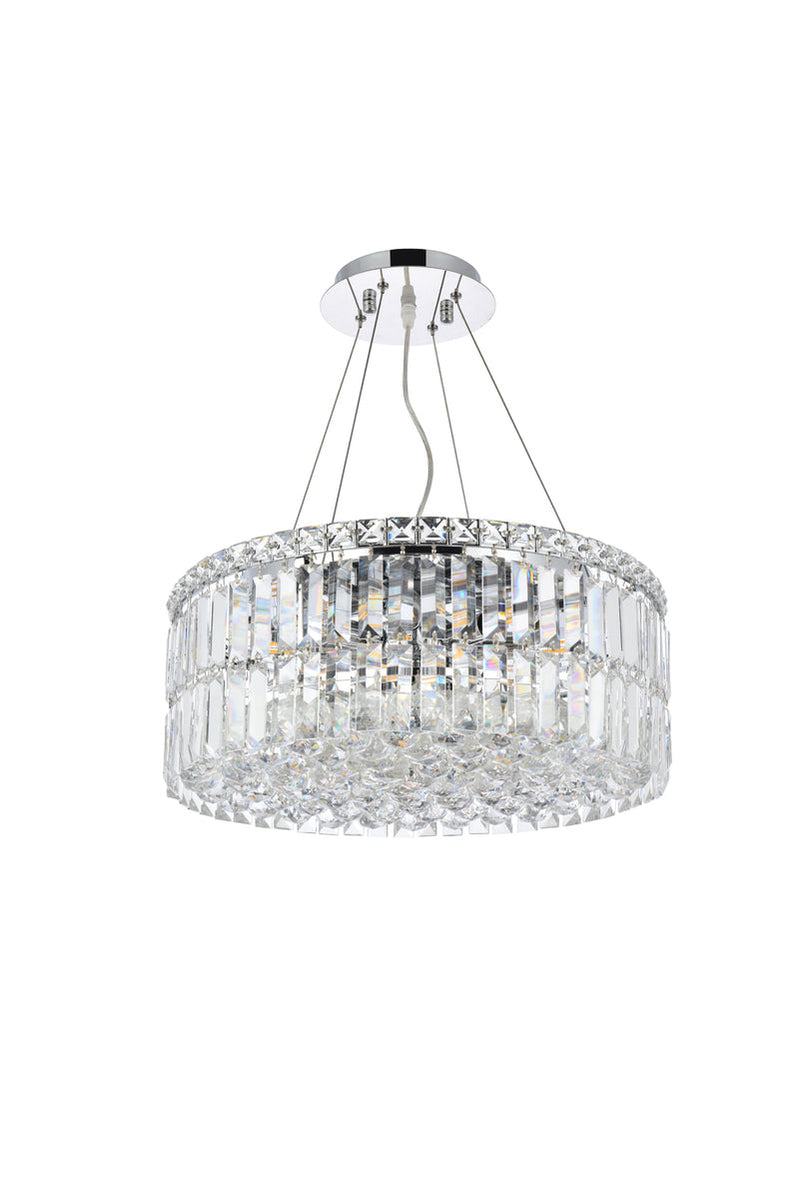 media image for Maxime 12 Light Chandelier Elegant Lighting Value V2031D20C Rc 34 26