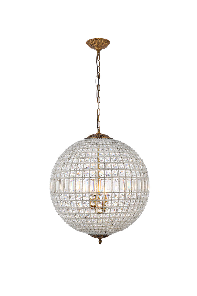 media image for Olivia 5 Light Chandelier Urban Classic 1205D24Fg Rc 1 290