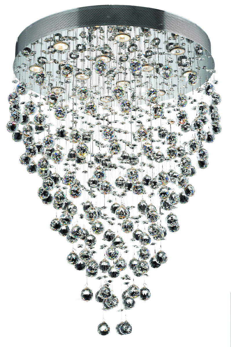media image for Galaxy 12 Light Chandelier Elegant Lighting Value V2006D28C Rc 1 274