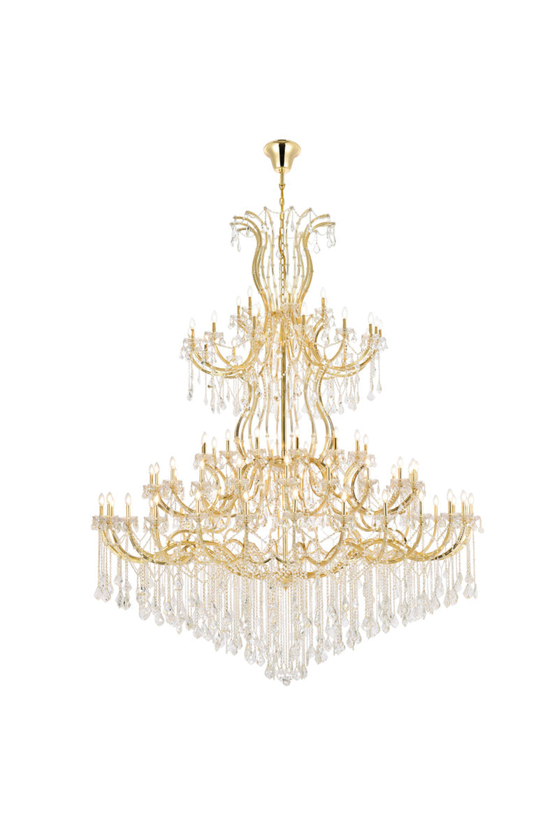 media image for Maria Theresa 84 Light Chandelier Elegant Lighting 2800G120C Rc 2 280