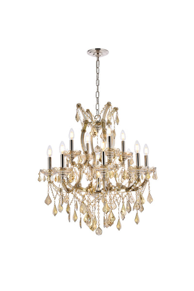 product image for Maria Theresa 13 Light Chandelier Elegant Lighting 2800D27C Gt Rc 5 98