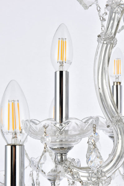 product image for Maria Theresa 13 Light Chandelier Elegant Lighting 2800D27C Gt Rc 17 27