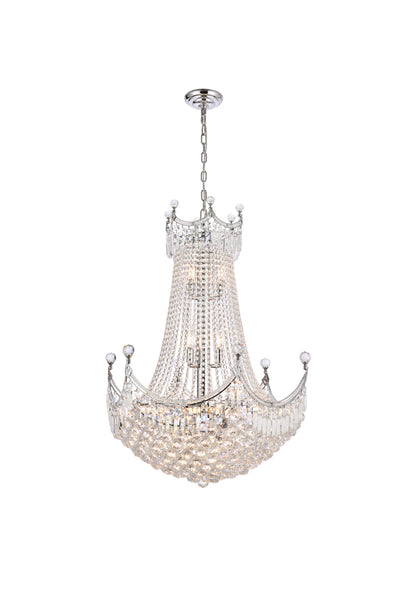 product image of Corona 24 Light Chandelier Elegant Lighting Value V8949D30C Rc 1 599