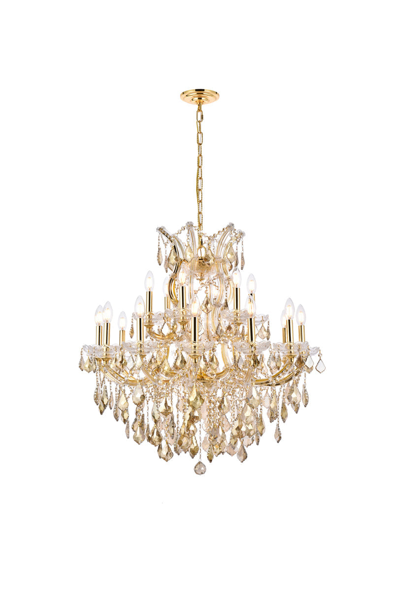 media image for Maria Theresa 19 Light Chandelier Elegant Lighting 2800D30C Gt Rc 3 271