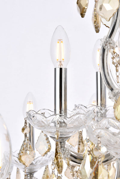 product image for Maria Theresa 19 Light Chandelier Elegant Lighting 2800D30C Gt Rc 16 51