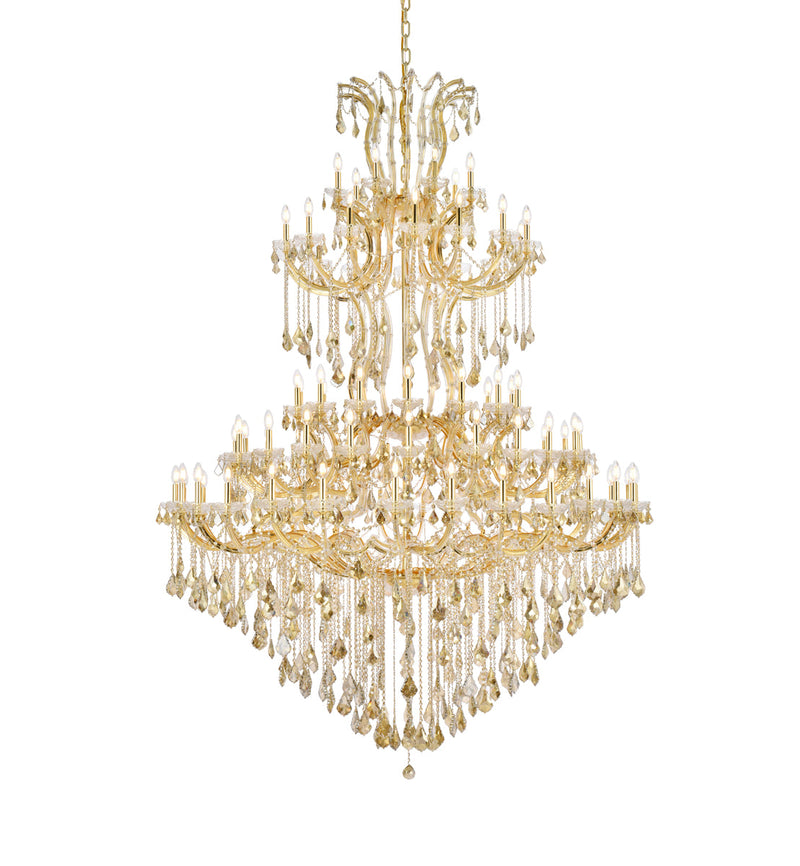media image for Maria Theresa 85 Light Chandelier Elegant Lighting 2800G96C Gt Rc 7 285