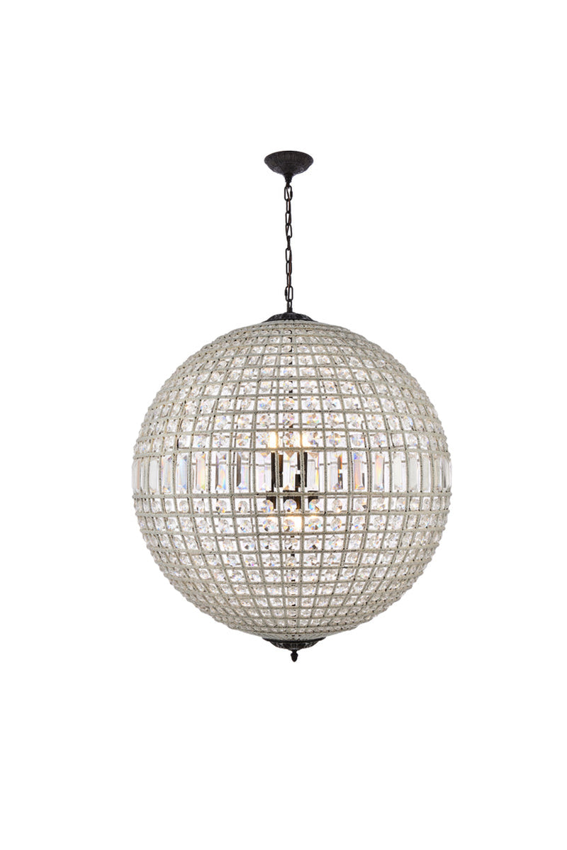 media image for Olivia 8 Light Chandelier Urban Classic 1205G36Db Rc 1 210