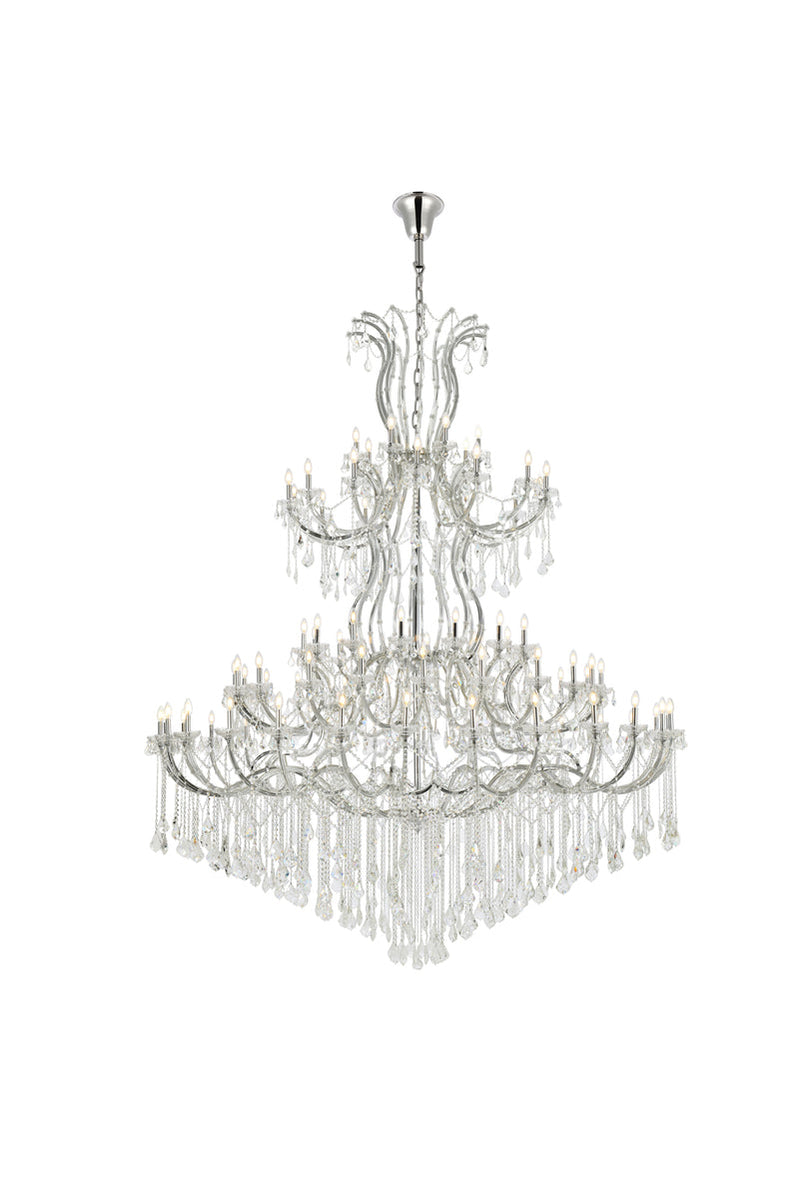 media image for Maria Theresa 84 Light Chandelier Elegant Lighting 2800G120C Rc 1 255