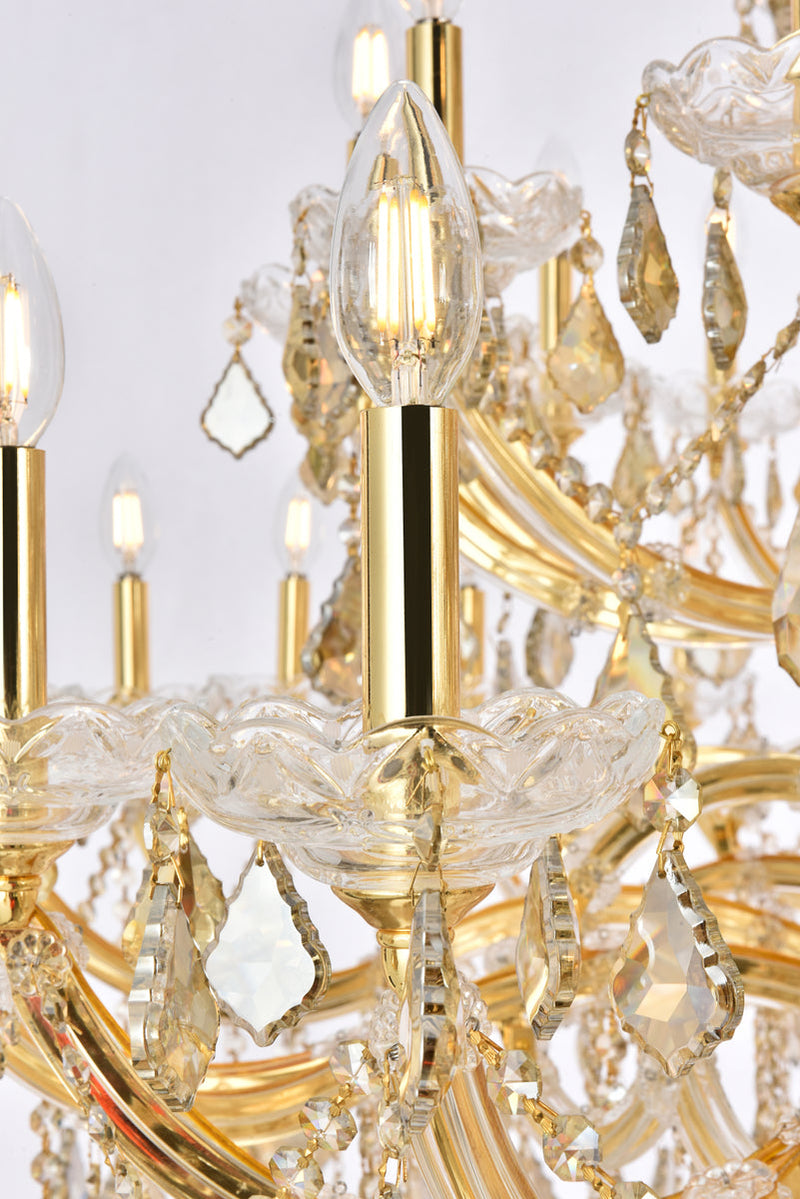 media image for Maria Theresa 85 Light Chandelier Elegant Lighting 2800G96C Gt Rc 15 251