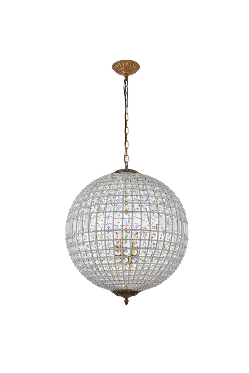 media image for Olivia 5 Light Chandelier Urban Classic 1205D24Fg Rc 11 250