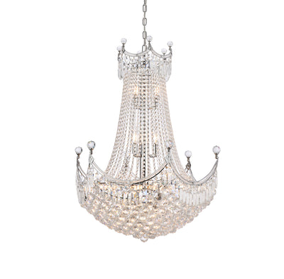 product image for Corona 24 Light Chandelier Elegant Lighting Value V8949D30C Rc 3 96