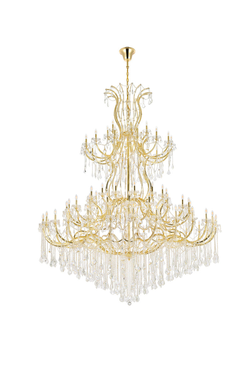 media image for Maria Theresa 84 Light Chandelier Elegant Lighting 2800G120C Rc 12 27