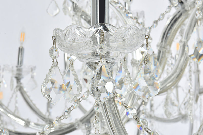 media image for Maria Theresa 84 Light Chandelier Elegant Lighting 2800G120C Rc 9 223