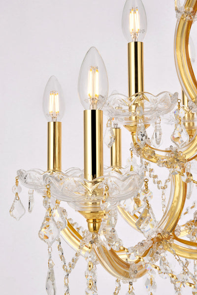 product image for Maria Theresa 13 Light Chandelier Elegant Lighting 2800D27C Gt Rc 19 21