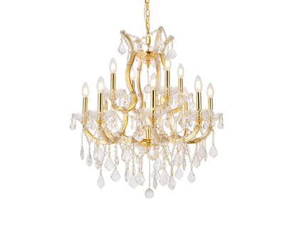 product image for Maria Theresa 13 Light Chandelier Elegant Lighting 2800D27C Gt Rc 9 88