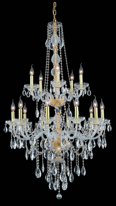 product image for Verona 15 Light Chandelier Elegant Lighting 7915G33C Gt Rc 3 99