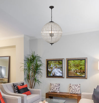 product image for Olivia 5 Light Chandelier Urban Classic 1205D24Fg Rc 16 34