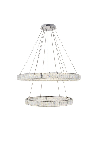 product image for Monroe Chandelier Elegant Lighting 3503G24C 16 36
