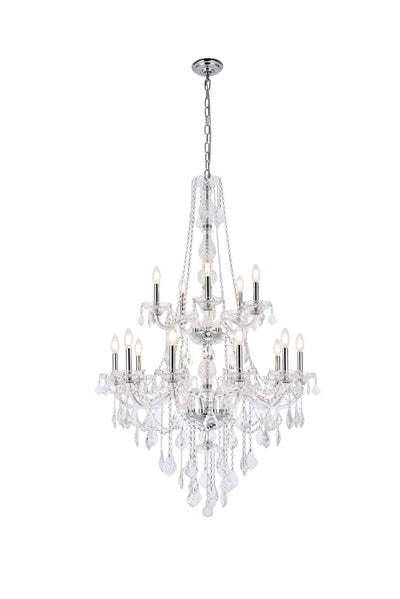 product image of Verona 15 Light Chandelier Elegant Lighting Value V7815G33C Gt Rc 1 520