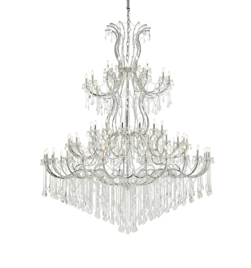 media image for Maria Theresa 84 Light Chandelier Elegant Lighting 2800G120C Rc 3 257