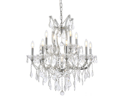 product image for Maria Theresa 13 Light Chandelier Elegant Lighting 2800D27C Gt Rc 7 79