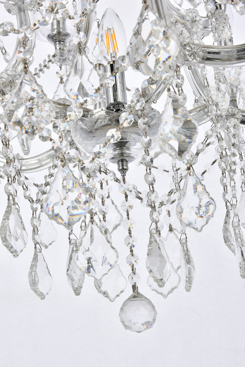 media image for Maria Theresa 13 Light Chandelier Elegant Lighting 2800D27C Gt Rc 12 280