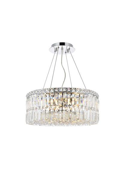 product image for Maxime 12 Light Chandelier Elegant Lighting Value V2031D20C Rc 3 53