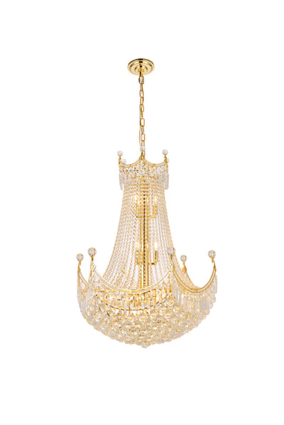 product image for Corona 24 Light Chandelier Elegant Lighting Value V8949D30C Rc 2 61