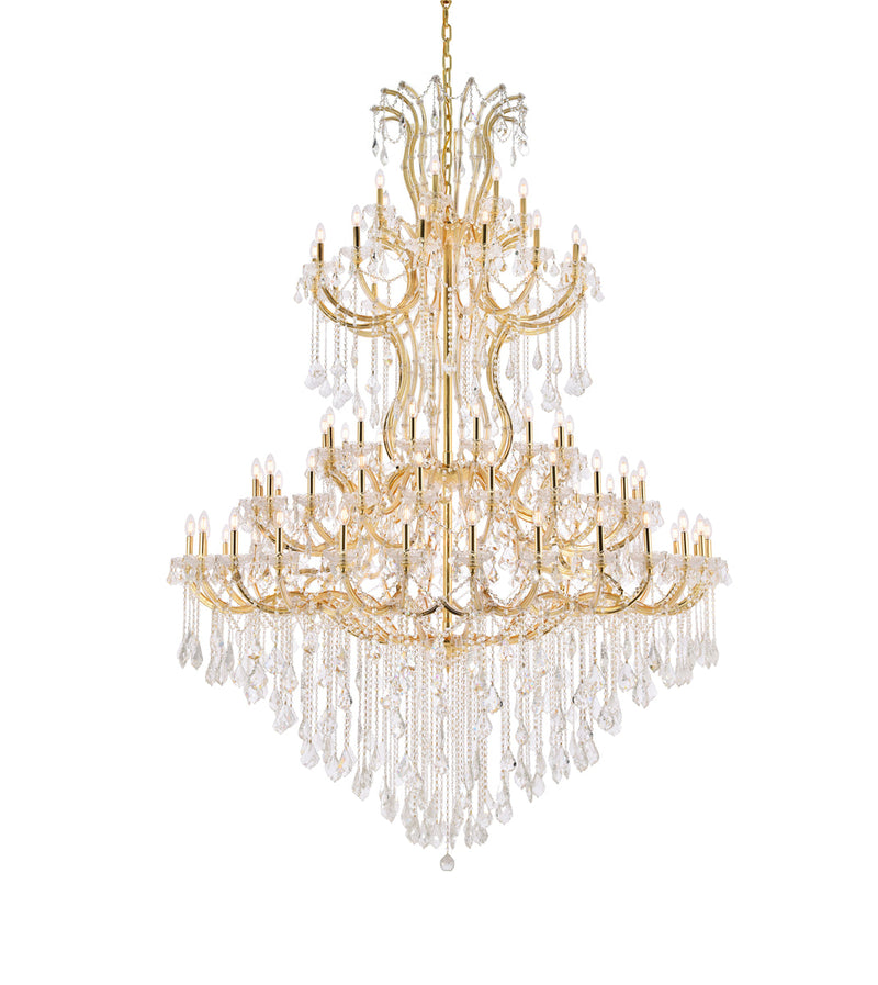 media image for Maria Theresa 85 Light Chandelier Elegant Lighting 2800G96C Gt Rc 8 232