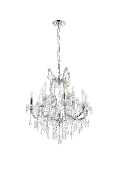 product image for Maria Theresa 13 Light Chandelier Elegant Lighting 2800D27C Gt Rc 27 43