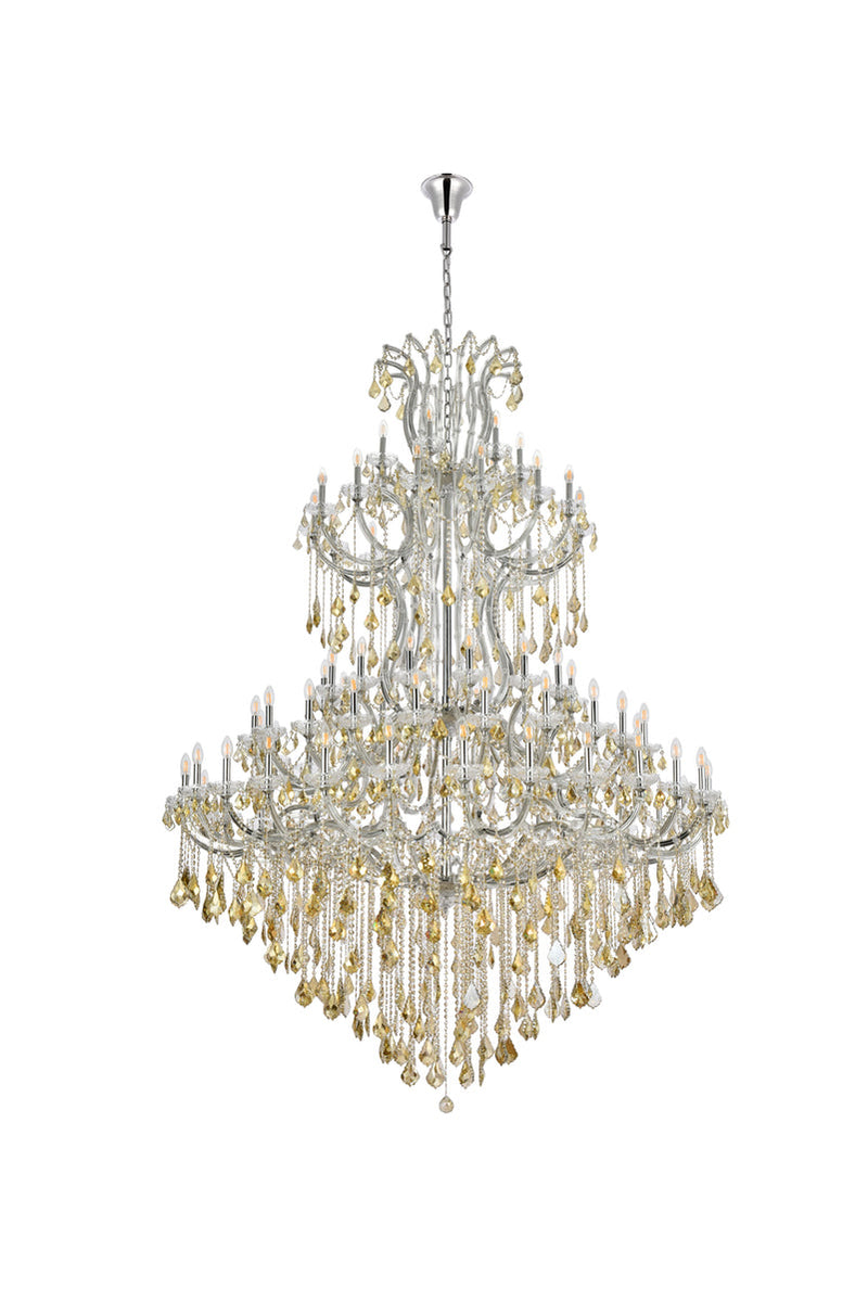 media image for Maria Theresa 85 Light Chandelier Elegant Lighting 2800G96C Gt Rc 21 270
